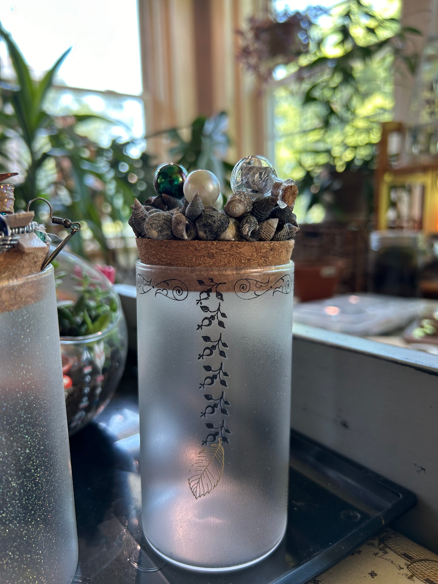 Handmade Plant Propagation Vial | Tide Pool Treasures | Propagation Kit Included