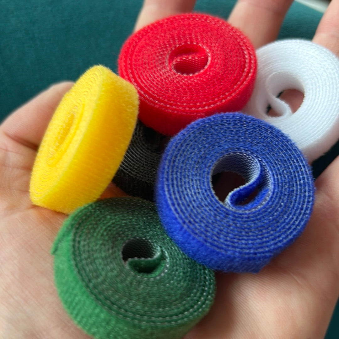 Rainbow Roll Hook & Loop Straps