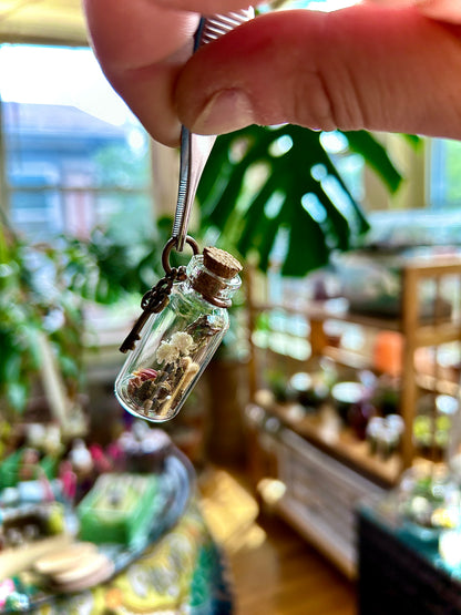 Handmade Dried Flower Trinket Charms