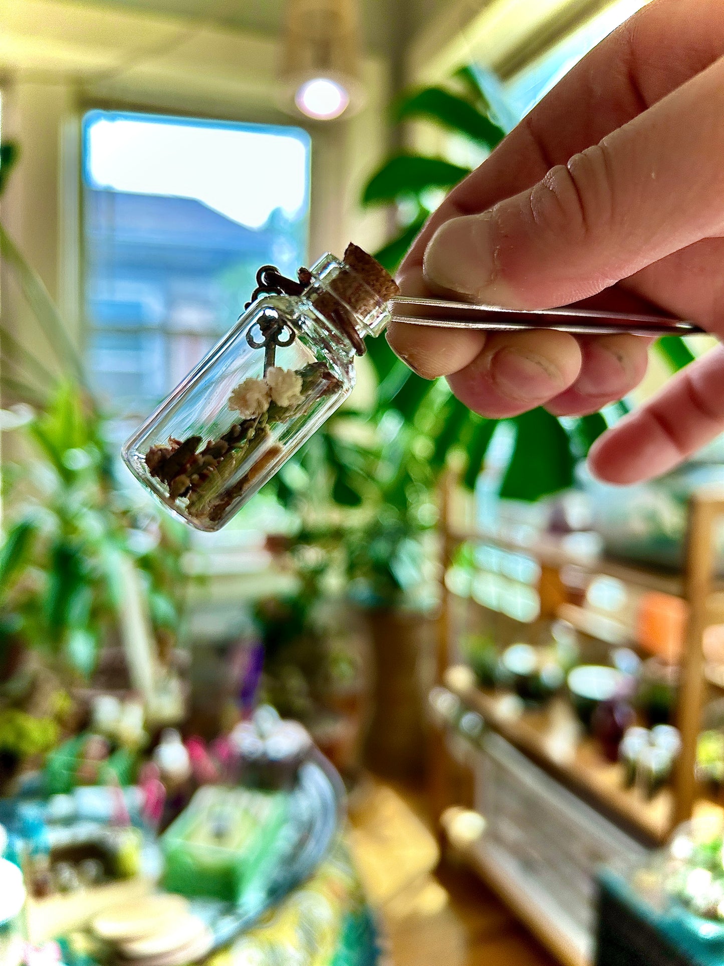 Handmade Dried Flower Trinket Charms